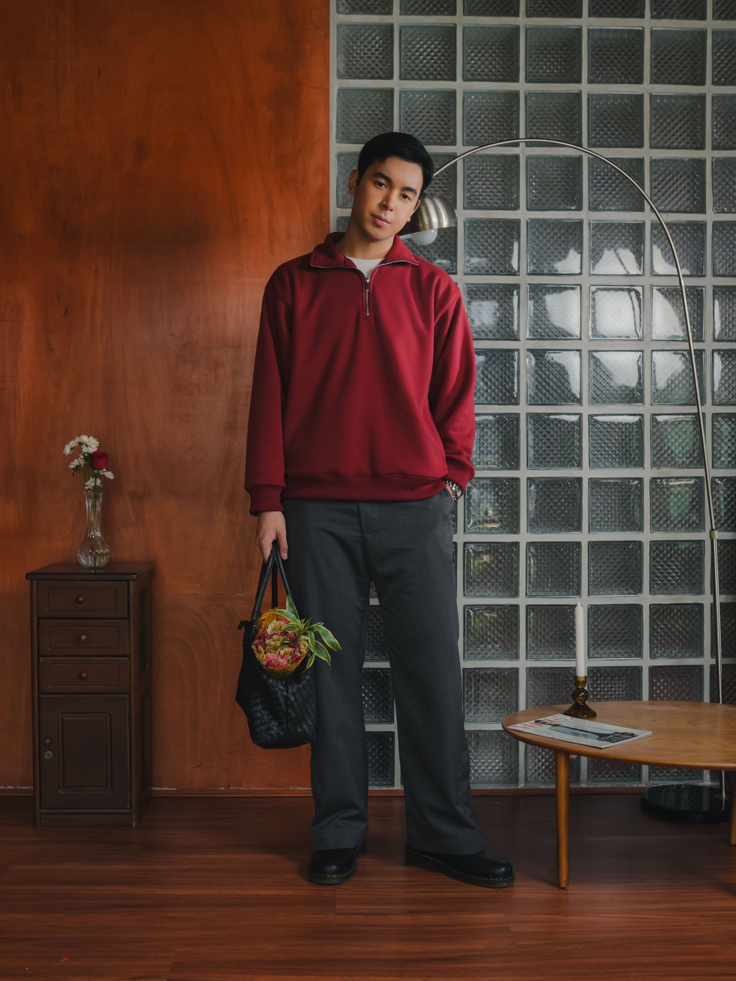 Quarter Zip Polo