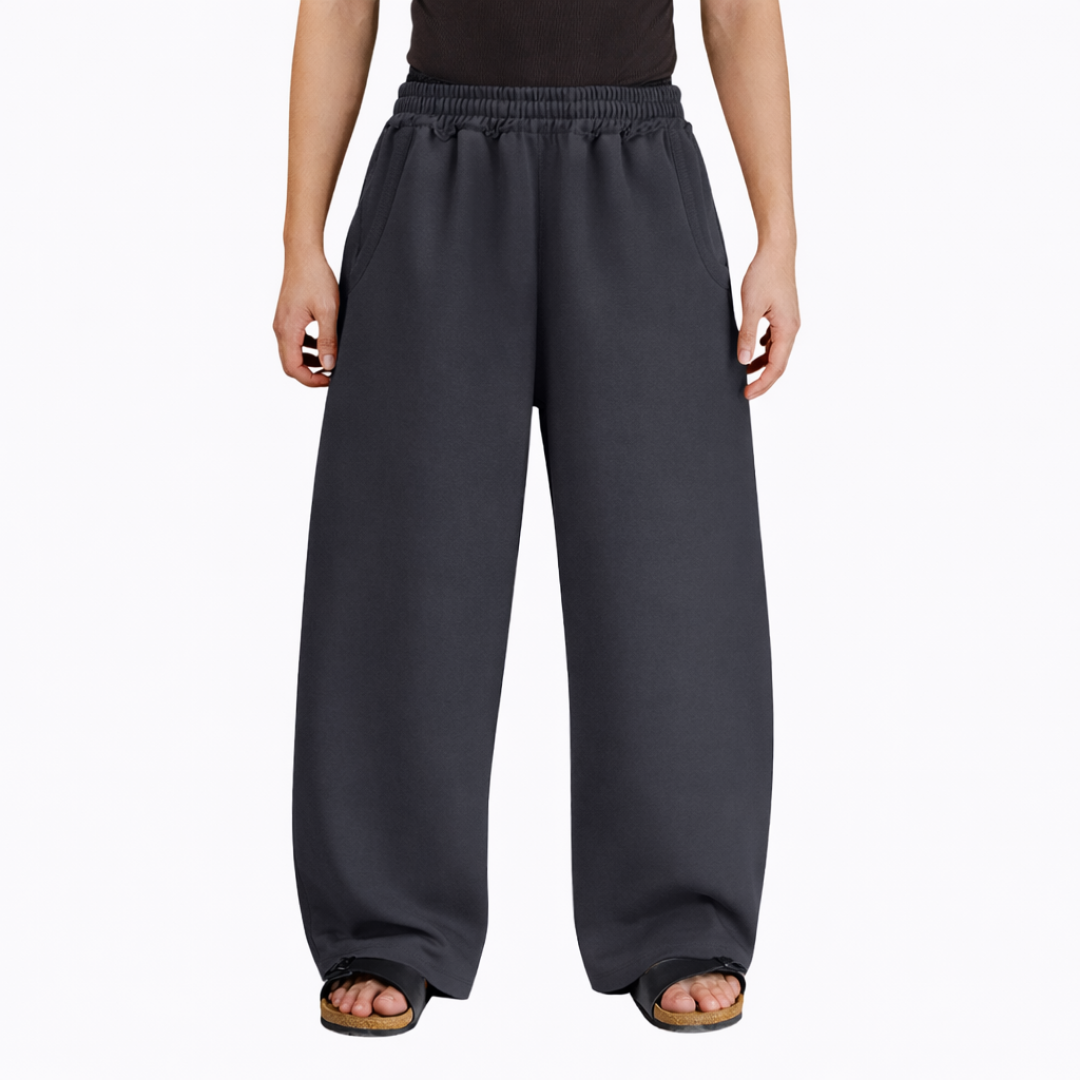 Baggy Ragged Sweatpants (Raw Hem)