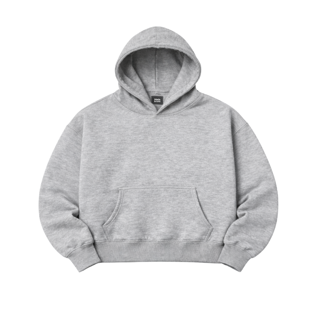 Boxy Crop Hoodie