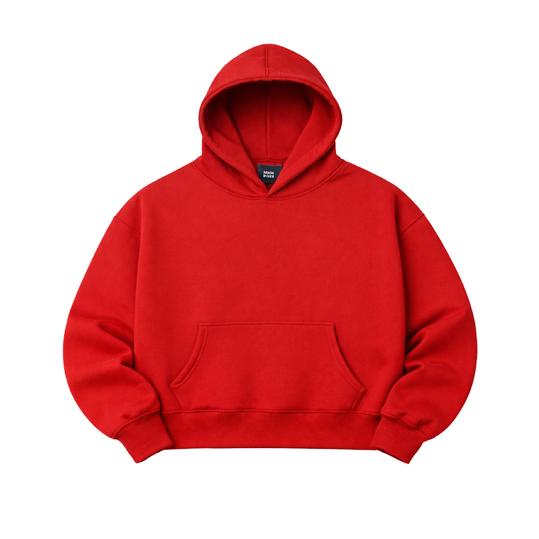 Boxy Crop Hoodie