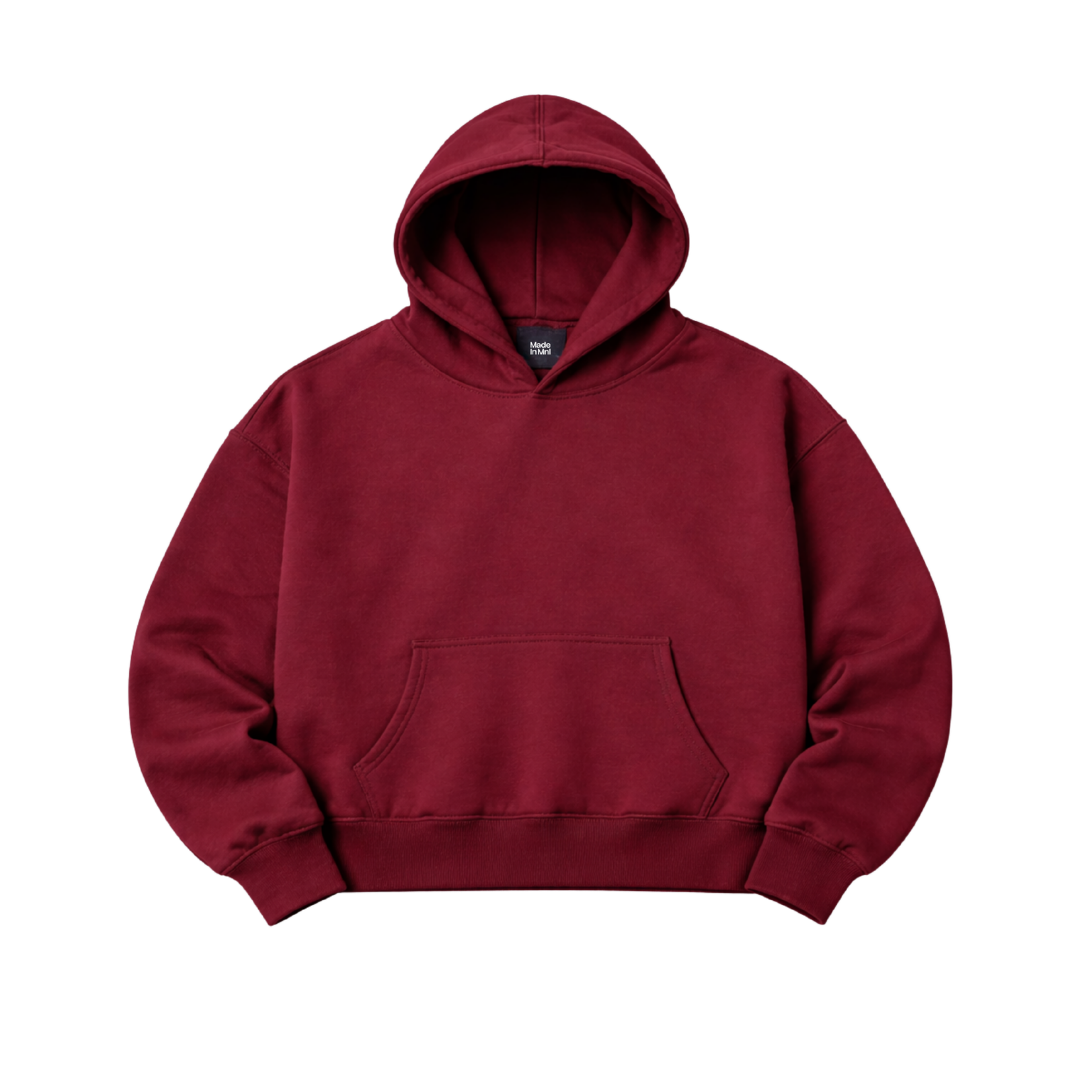 Boxy Crop Hoodie