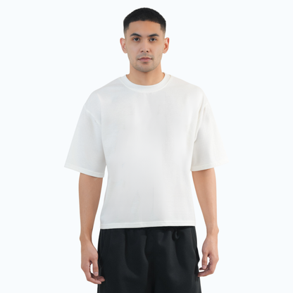 Boxy Cropped Shirt (Plain)