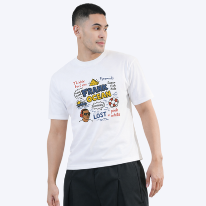 Graphic Slim-Fit Cropped Tees