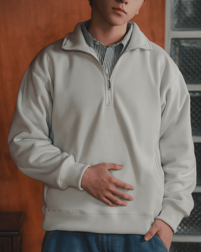 Quarter Zip Polo