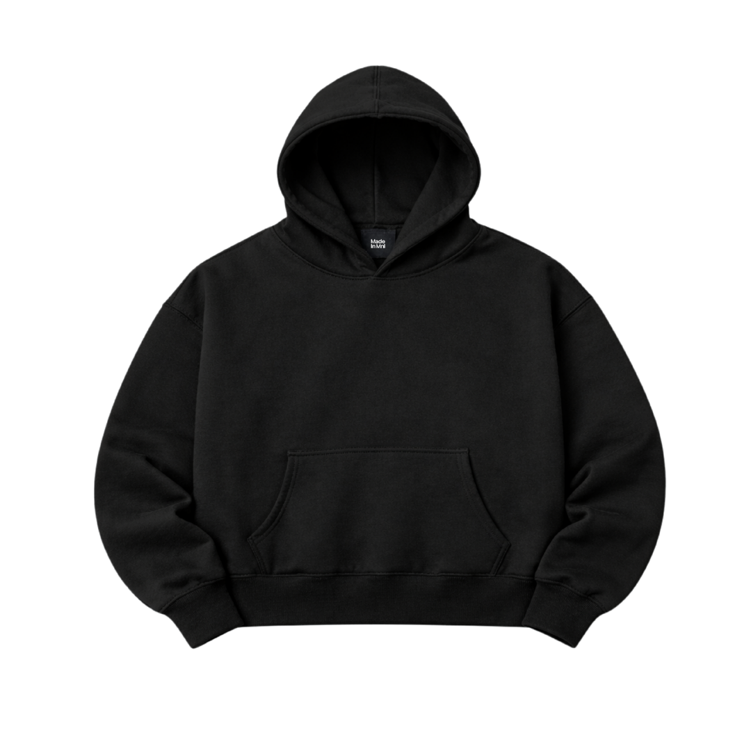 Boxy Crop Hoodie