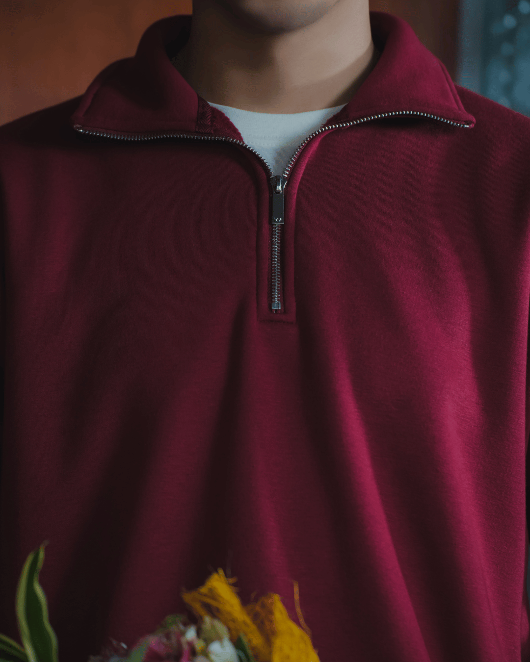 Quarter Zip Polo