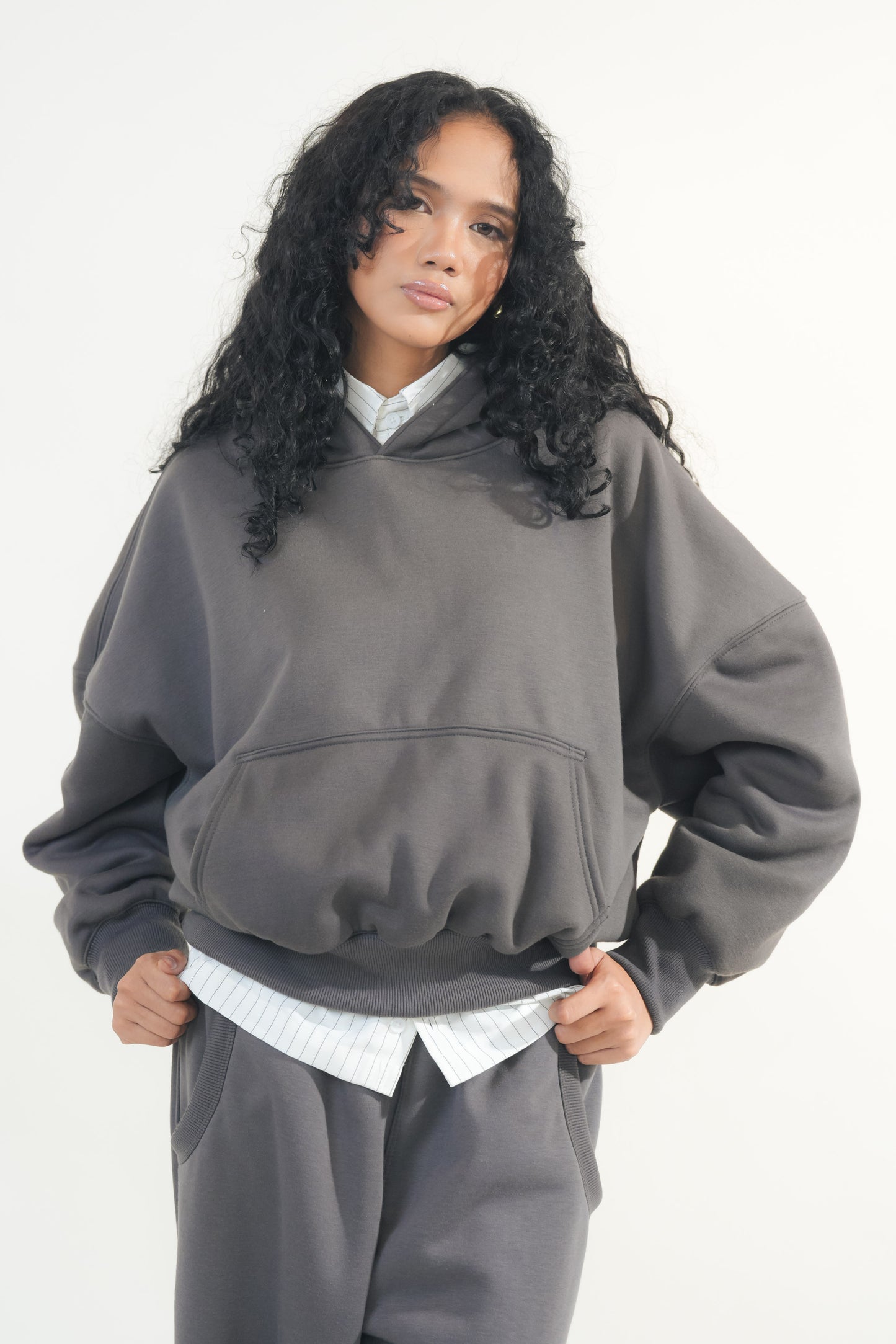 Boxy Crop Hoodie