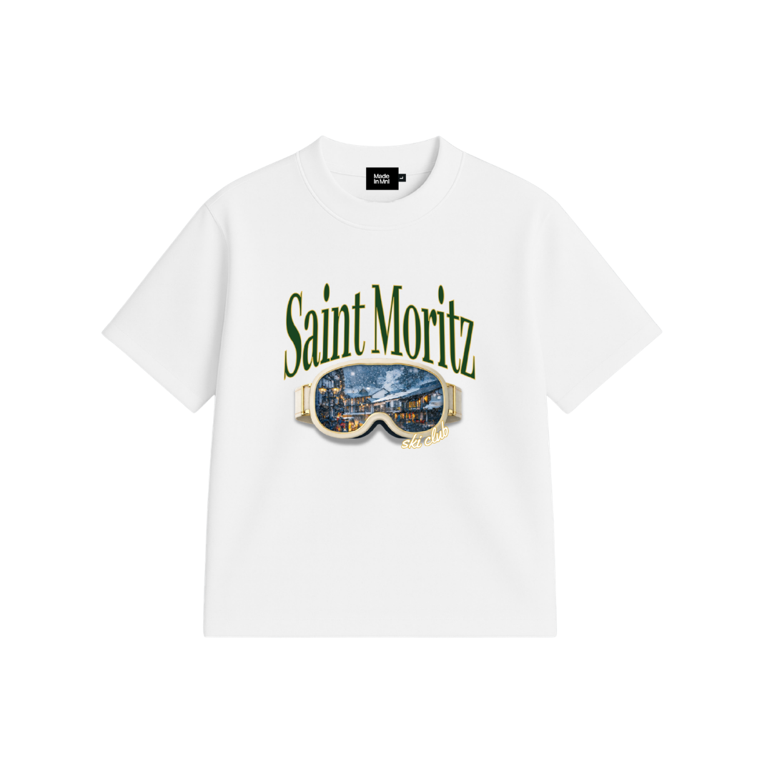 Sports Edition Graphic Boxy Cropped Shirt