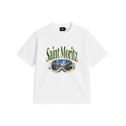 Sports Edition Graphic Boxy Cropped Shirt