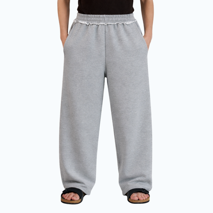 Baggy Ragged Sweatpants (Raw Hem)