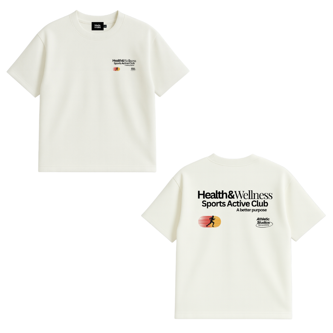 Sports Edition Graphic Boxy Cropped Shirt