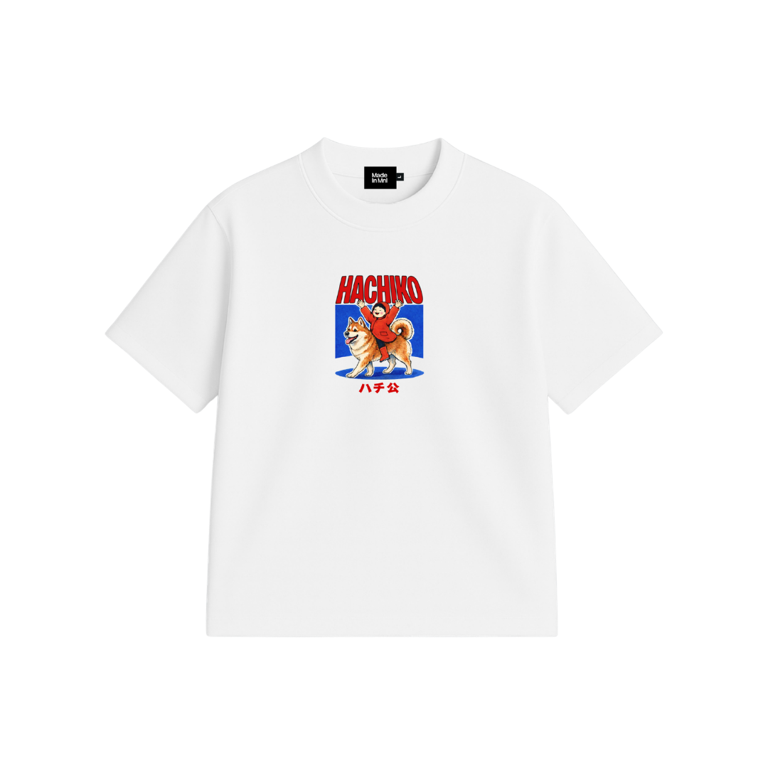 Japanese Graphic Shirt Edition Boxy Cropped Shirt