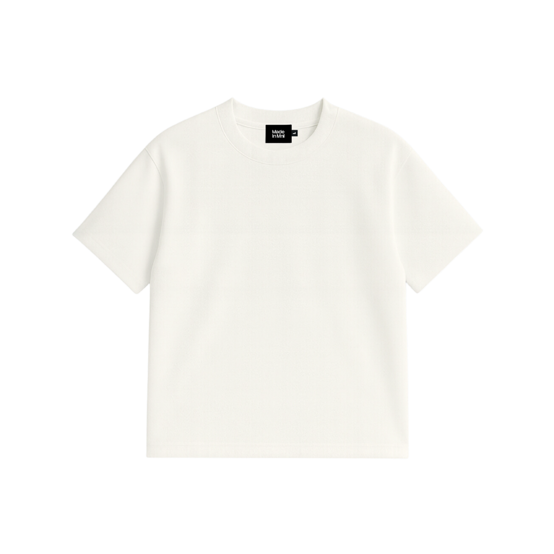 Boxy Cropped Shirt (Plain)