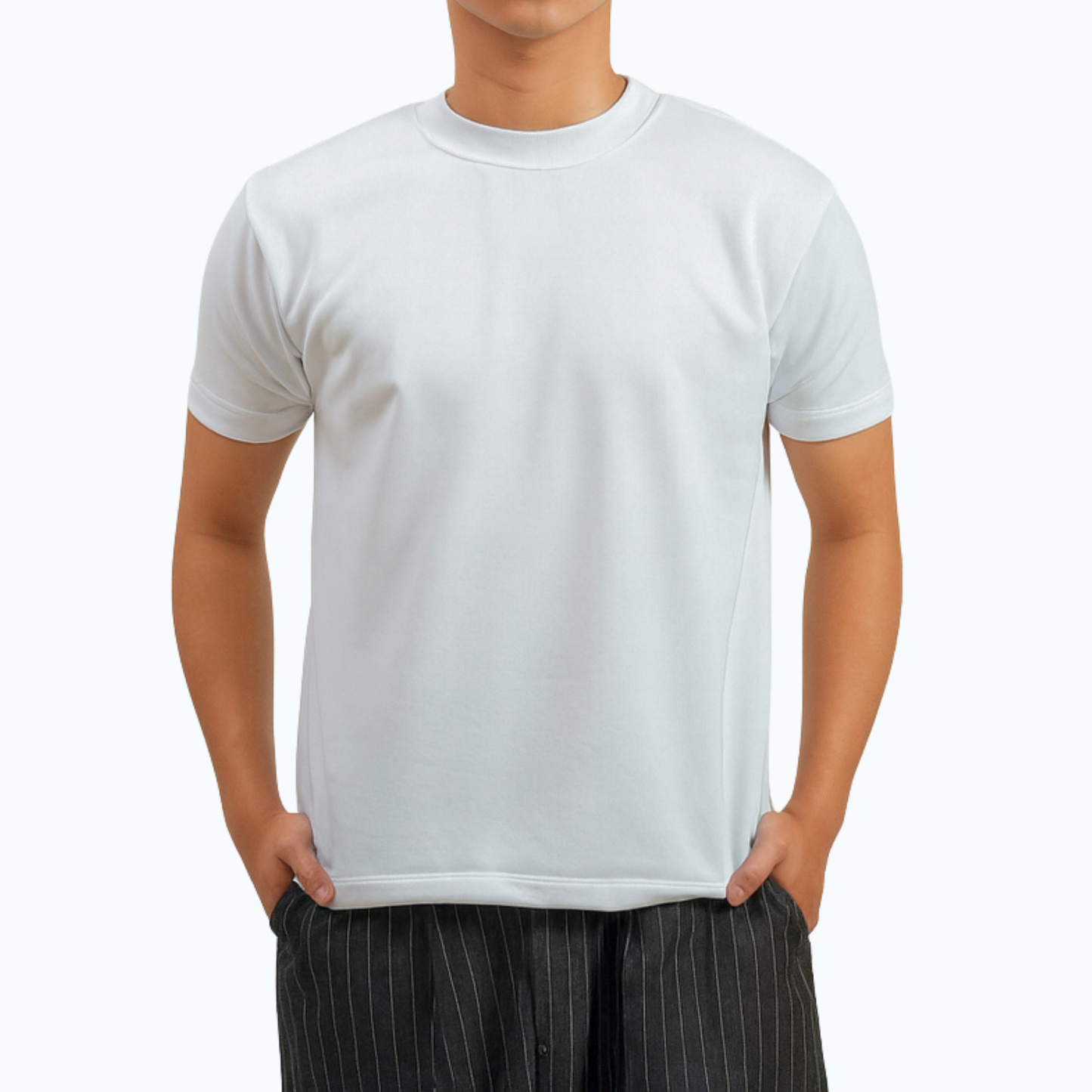 Mock Neck T-Shirt