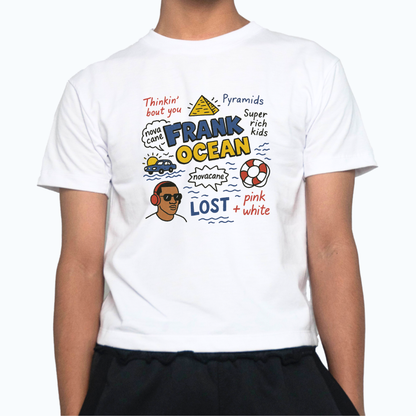 Graphic Slim-Fit Cropped Tees