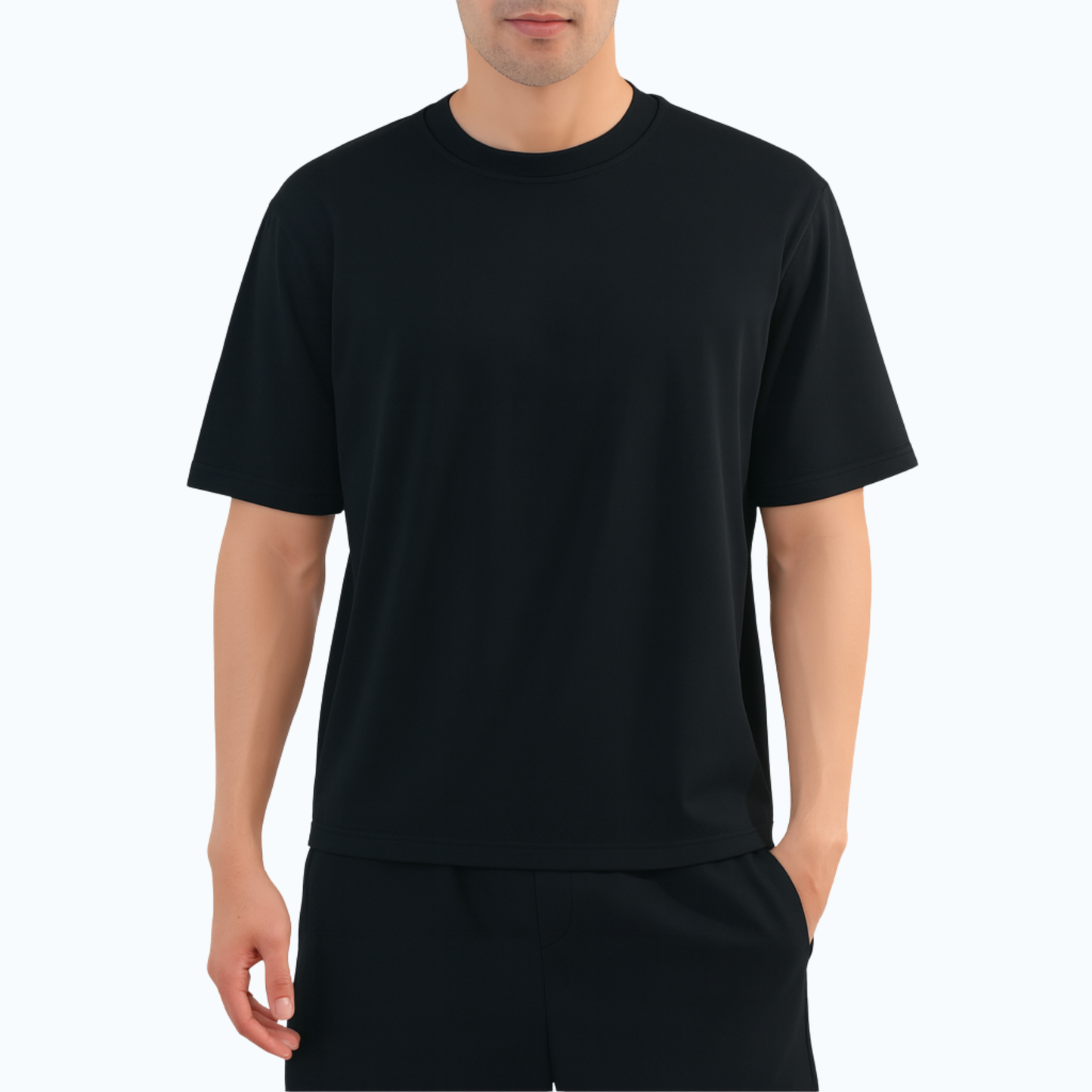 Boxy Cropped Shirt (Plain)