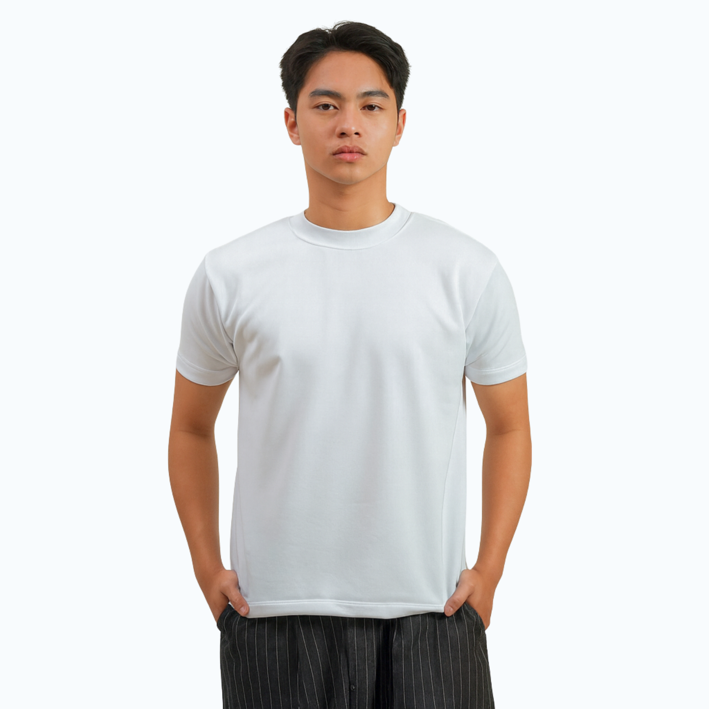 Mock Neck T-Shirt