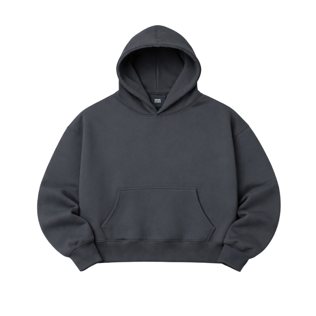 Boxy Crop Hoodie