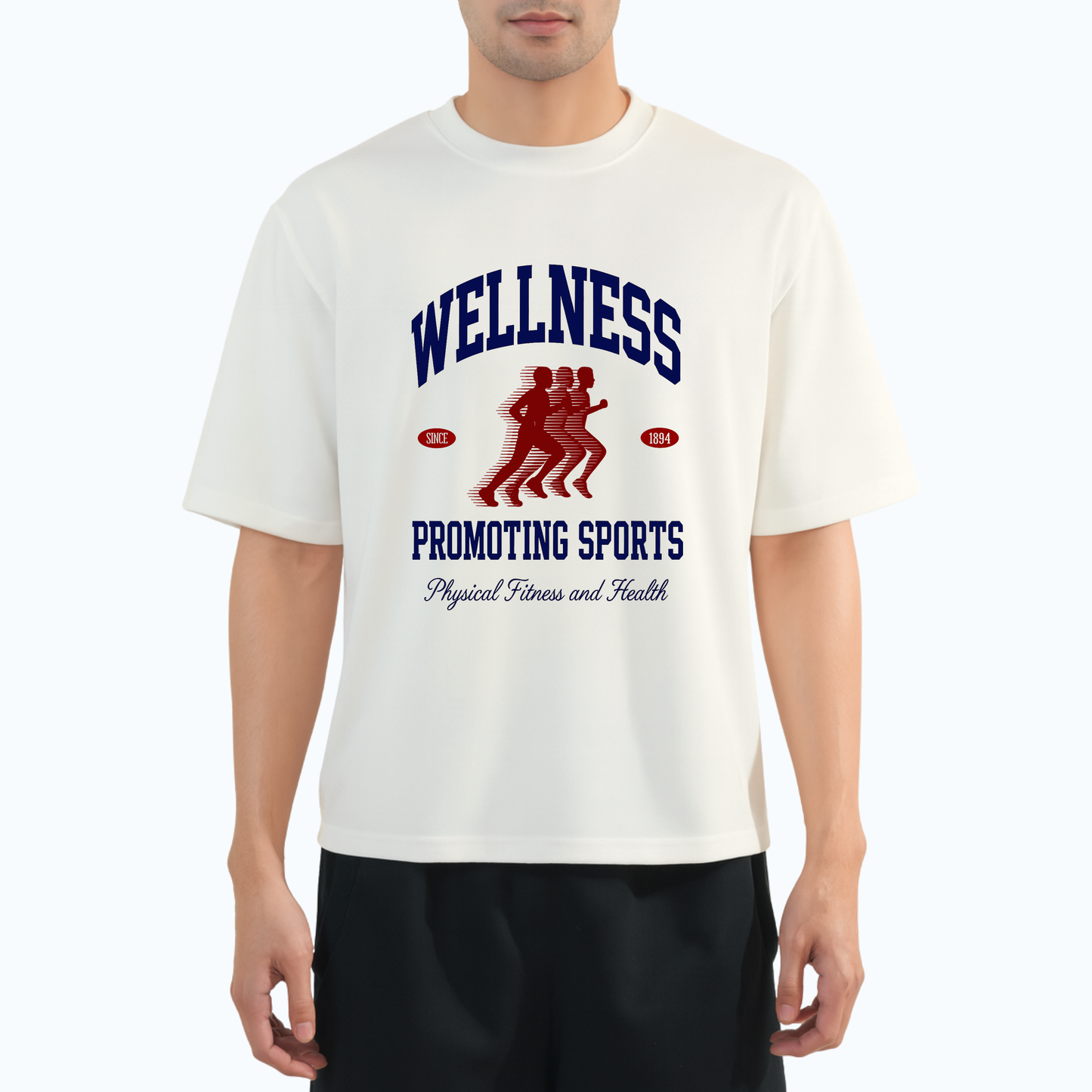 Sports Edition Graphic Boxy Cropped Shirt
