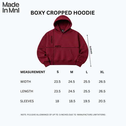 Boxy Crop Hoodie